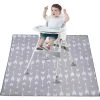 Bébé Chaise Haute Tapis, 135 * 135 Cm Bébé Splash Tapis, Imperméable Et Antidérapant Tapis De Protection De Sol Bébé Tapis De Jeu Et Nappe étoile，Starlight -Assise pour enfant Soldes 46969789 1