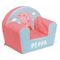 ARDITEX Canapé En Mousse Avec Revêtement Amovible 42x52x32cm De EONE-Peppa Pig - Multicolor -Assise pour enfant Soldes 50824644 3