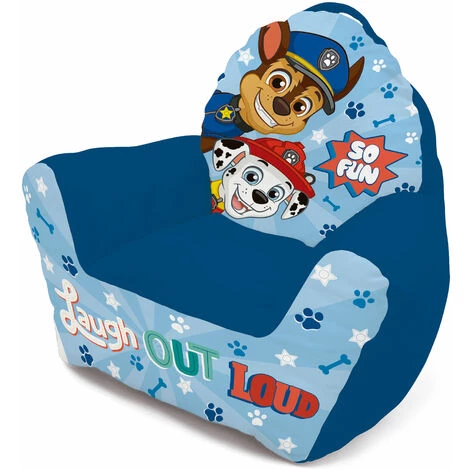 ARDITEX Fauteuil Pat Patrouille 52x48x51 Cm - Bleu 4 ARDITEX Fauteuil Pat Patrouille 52x48x51 Cm - Bleu – Image 2