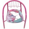 ARDITEX Chaise En Métal 35.5x30x33.5cm De ZASKA-Licorne - Rose -Assise pour enfant Soldes 50824668 1