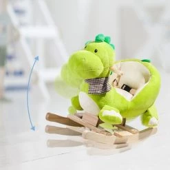 DECKON Animal à Bascule En Peluche, Balançoire à Bascule Dinosaure,balançoire En Peluche Pour Bébés Et Tout-petits, Cadeau à Bascule Pour Les Enfants De 18 à 36 Mois -Assise pour enfant Soldes 51585852 4
