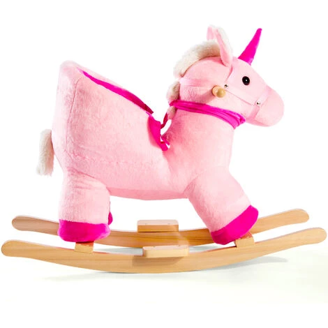 DECKON Animal à Bascule En Peluche, Balançoire à Bascule Licorne, Chaise à Bascule Pour Enfants, Cheval à Bascule, Balançoire En Peluche Pour Bébés Et Tout-petits, Cadeau à Bascule Pour Les Enfants De 18 à 36 Mois 6 DECKON Animal à Bascule En Peluche, Balançoire à Bascule Licorne, Chaise à Bascule Pour Enfants, Cheval à Bascule, Balançoire En Peluche Pour Bébés Et Tout-petits, Cadeau à Bascule Pour Les Enfants De 18 à 36 Mois – Image 4