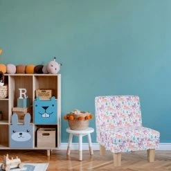 Relaxdays Fauteuil Enfant Avec Motifs De Lama, Pour Filles, Petite Chaise Pieds En Bois, HLP : 60x45x52cm, Multicolore -Assise pour enfant Soldes 51606994 3