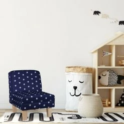 Relaxdays Fauteuil Pour Enfants Avec Motifs D’étoiles Pour Garçons Et Filles, HLP : 60 X 45 X 52 Cm, Bleu 9 Relaxdays Fauteuil Pour Enfants Avec Motifs D’étoiles Pour Garçons Et Filles, HLP : 60 X 45 X 52 Cm, Bleu -Assise pour enfant Soldes 51606995 3
