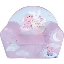 CIJEP Fauteuil Club En Mousse Peppa Pig 52x42x33 Cm - Rose