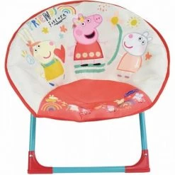 FUN HOUSE Peppa Pig Siege Lune - Pliable - H.47 X L.54 X P.42 Cm - Pour Enfant
