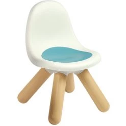Chaise Pour Enfant Plastique Bleu/Beige - Smoby - Bleu/Beige