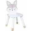 ATMOSPHERA, CRÉATEUR D'INTÉRIEUR Chaise Douceur Renard - Blanc -Assise pour enfant Soldes 53510773 1