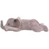 VidaXL Éléphant Jouet En Peluche XXL 95 Cm - Gris -Assise pour enfant Soldes 5396352 1