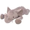 VidaXL Éléphant Jouet En Peluche XXL 120 Cm - Gris -Assise pour enfant Soldes 5396353 1