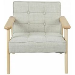 Paris Prix - Fauteuil Enfant Déco "timéo" 42cm Taupe