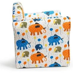 GOPLUS Canapé Pour Enfants, Fauteuil Pour Enfants Avec Accoudoirs, 4 Formes Mignon, Design Ergonomique, Canapé Convient Aux Enfants De 1 à 4 Ans, Idéal Pour Chambre, Salon, Motifs Variés (Eléphant) -Assise pour enfant Soldes 55943390 4