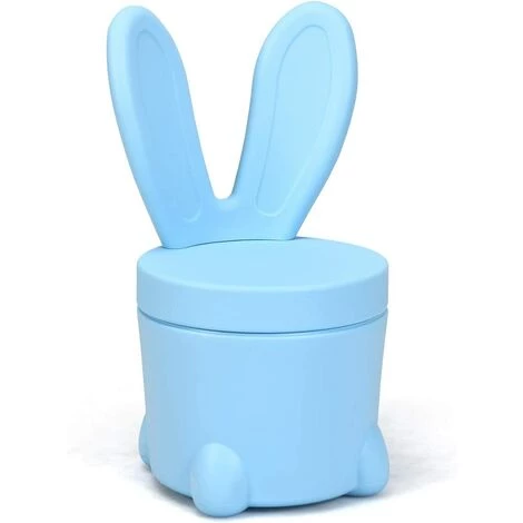 DREMADE DREAMADE Tabouret Enfant Avec Dossier, Pouf Animal Avec Fonction De Rangement, Chaise En Forme De Lapin En PE Avec Capacité De Charge 120 KG, 30X30X57 CM, Bleu 3 DREMADE DREAMADE Tabouret Enfant Avec Dossier, Pouf Animal Avec Fonction De Rangement, Chaise En Forme De Lapin En PE Avec Capacité De Charge 120 KG, 30X30X57 CM, Bleu