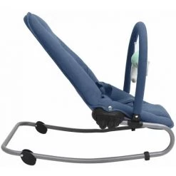HAPPYSHOPPING Transat Pour Bébé Bleu Marine Acier -Assise pour enfant Soldes 56648024 4