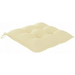 HAPPYSHOPPING Chaise à Bascule Avec Coussin Blanc Crème Bois De Teck Solide 10 HAPPYSHOPPING Chaise à Bascule Avec Coussin Blanc Crème Bois De Teck Solide -Assise pour enfant Soldes 56662843 4