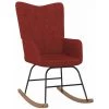 HAPPYSHOPPING Chaise à Bascule Rouge Bordeaux Tissu 1 HAPPYSHOPPING Chaise à Bascule Rouge Bordeaux Tissu -Assise pour enfant Soldes 56684829 1