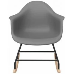 HAPPYSHOPPING Chaise à Bascule Gris PP 9 HAPPYSHOPPING Chaise à Bascule Gris PP -Assise pour enfant Soldes 56686050 3