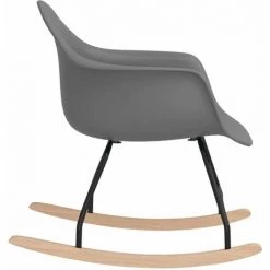 HAPPYSHOPPING Chaise à Bascule Gris PP 10 HAPPYSHOPPING Chaise à Bascule Gris PP -Assise pour enfant Soldes 56686050 4