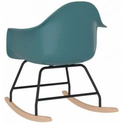HAPPYSHOPPING Chaise à Bascule Turquoise PP 11 HAPPYSHOPPING Chaise à Bascule Turquoise PP -Assise pour enfant Soldes 56686062 5