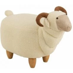 Paris Prix - Chaise Enfant Design "ram" 66cm Crème