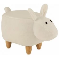 Paris Prix - Chaise Enfant Design "mouton" 66cm Crème