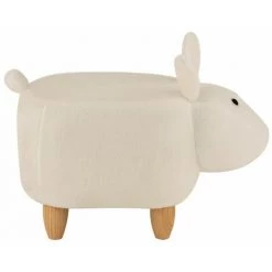 Paris Prix - Chaise Enfant Design "mouton" 66cm Crème -Assise pour enfant Soldes 57062238 3