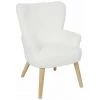 Paris Prix - Fauteuil Enfant Imitation Fourrure "helsinki" 63cm Blanc -Assise pour enfant Soldes 57074804 1
