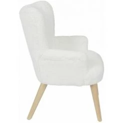 Paris Prix - Fauteuil Enfant Imitation Fourrure "helsinki" 63cm Blanc 9 Paris Prix - Fauteuil Enfant Imitation Fourrure "helsinki" 63cm Blanc -Assise pour enfant Soldes 57074804 3