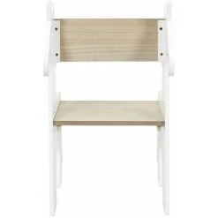 Paris Prix - Chaise Enfant Design "licorne" 60cm Blanc & Naturel -Assise pour enfant Soldes 57076449 4