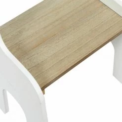 Paris Prix - Chaise Enfant Design "licorne" 60cm Blanc & Naturel -Assise pour enfant Soldes 57076449 5