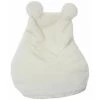 Paris Prix - Fauteuil Enfant Imitation Fourrure "ted" 54cm Blanc -Assise pour enfant Soldes 57077348 1