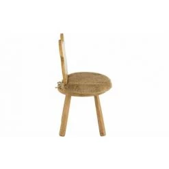 Paris Prix - Chaise Pour Enfant En Bois "ours" 61cm Naturel -Assise pour enfant Soldes 57079534 3