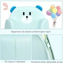 DREMADE DREAMADE Fauteuil Enfant Animal,Canapé Enfant En PVC Charge Maximal 30KG, Chaise Enfant Animal Idéal Pour Filles Et Garçons De 0 à 3 Ans Dans Chambre De Enfant, Salon, Maternelle, En Ours Bleu 10 DREMADE DREAMADE Fauteuil Enfant Animal,Canapé Enfant En PVC Charge Maximal 30KG, Chaise Enfant Animal Idéal Pour Filles Et Garçons De 0 à 3 Ans Dans Chambre De Enfant, Salon, Maternelle, En Ours Bleu -Assise pour enfant Soldes 58846082 4