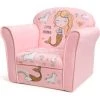 DREMADE DREAMADE Fauteuil Pour Enfant, Canapé D' Enfant Rembourré Confortable Avec Accoudoir Ergonomique, Canapé Avec Dessin Animé Mignon, Pour Salon, Chambre, Ecole Maternelle (Motif Sirène) -Assise pour enfant Soldes 58846092 1