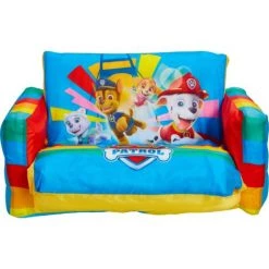 MOOSE TOYS Canapé 2 En 1 Convertible Et Lit Gonflable Pour Enfants - Pat Patrouille - Multicolor -Assise pour enfant Soldes 58996389 2