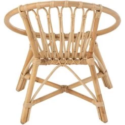 LES TENDANCES Chaise Enfant Ronde Rotin Naturel Ellen L 49 Cm 10 LES TENDANCES Chaise Enfant Ronde Rotin Naturel Ellen L 49 Cm -Assise pour enfant Soldes 60191117 4