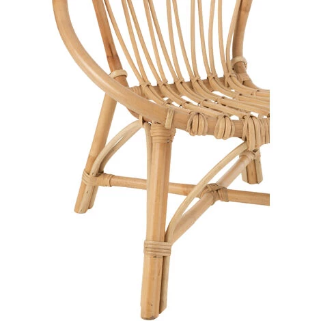 LES TENDANCES Chaise Enfant Ronde Rotin Naturel Ellen L 49 Cm 7 LES TENDANCES Chaise Enfant Ronde Rotin Naturel Ellen L 49 Cm – Image 5