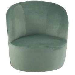 LES TENDANCES Chaise Enfant Dragon Velours Vert Menthe Dago -Assise pour enfant Soldes 60772699 3