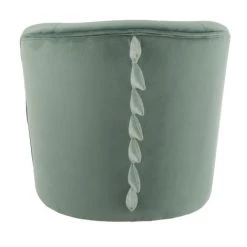 LES TENDANCES Chaise Enfant Dragon Velours Vert Menthe Dago -Assise pour enfant Soldes 60772699 4