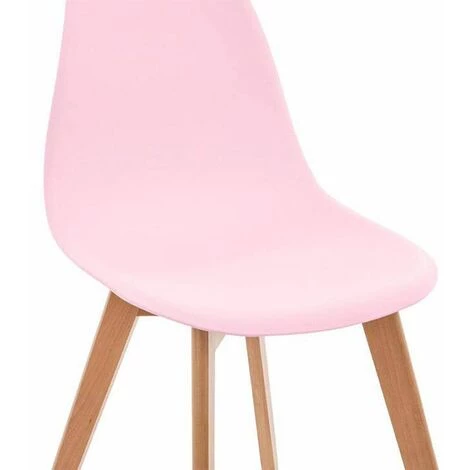 ATMOSPHERA, CRÉATEUR D'INTÉRIEUR Chaise Scandinave Pour Enfant Rose - Rose 4 ATMOSPHERA, CRÉATEUR D'INTÉRIEUR Chaise Scandinave Pour Enfant Rose - Rose – Image 2