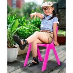 JAMARA Chaise D'enfant Smiley Rose - Rose