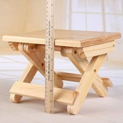 EINEMGELD Marchepied Pliable En Bois Massif, Tabouret En Bois Pour Enfants, Tabouret Portable Pour La Cuisine, La Chambre, Le Salon, La Salle De Bain, Le Jardin, Le Camping 9 EINEMGELD Marchepied Pliable En Bois Massif, Tabouret En Bois Pour Enfants, Tabouret Portable Pour La Cuisine, La Chambre, Le Salon, La Salle De Bain, Le Jardin, Le Camping -Assise pour enfant Soldes 61194178 4