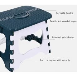EINEMGELD Tabouret Pliant Marchepied Pliable Pour Enfants Adultes Petit Tabouret De Pêche Cuisine Jardin Tabouret De Salle De Bain Bleu 8 EINEMGELD Tabouret Pliant Marchepied Pliable Pour Enfants Adultes Petit Tabouret De Pêche Cuisine Jardin Tabouret De Salle De Bain Bleu -Assise pour enfant Soldes 61195872 3