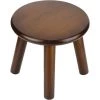 EINEMGELD Tabouret En Bois, Tabouret De Pied Tabouret De Selle Détachable Petit Escabeau Squre Pour Tabouret De Meubles D'extérieur Pour Enfants(Round-Noyer) -Assise pour enfant Soldes 61195876 1