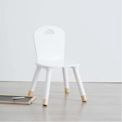 Ensemble De Bureau + Chaise Infantile White Wellhome. -Assise pour enfant Soldes 61259111 5