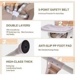 BENOBBY KIDS Chaise De Salle à Manger Multifonctionnelle Pour Bébé Chaise De Salle à Manger Pour Bébé Portable Table Et Chaise Pour Enfants Chaise De Salle à Manger Siège De Table à Manger De Croissance 10 BENOBBY KIDS Chaise De Salle à Manger Multifonctionnelle Pour Bébé Chaise De Salle à Manger Pour Bébé Portable Table Et Chaise Pour Enfants Chaise De Salle à Manger Siège De Table à Manger De Croissance -Assise pour enfant Soldes 61296739 4