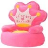 SUPERMARKET Chaise En Peluche Pour Enfants Princesse Rose -Assise pour enfant Soldes 61305901 1