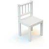 WEBABY - Chaise Enfant Blanc - Blanc -Assise pour enfant Soldes 61664968 1