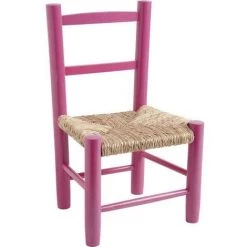 AUBRY GASPARD Petite Chaise Bois Pour Enfant Framboise - Framboise