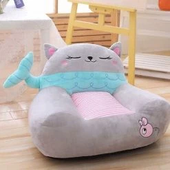 BDD Meubles Pour Enfants Petit Canapé Dessin Animé Mignon Canapé Banc Paresseux Chat